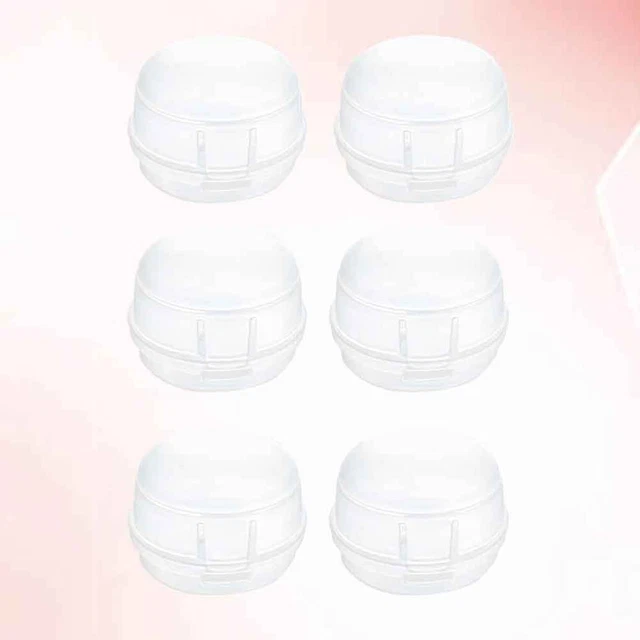 6 PIEZAS Interruptor Seguridad Cubierta Protectora Cubiertas Para Botones De Cocina Blanco