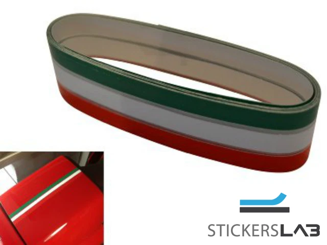 Autocollant Bandeau Tricolore Adhésif - 150 Cm De Long Sur 2 Cm De Haut - Drapeau Français - Neuf