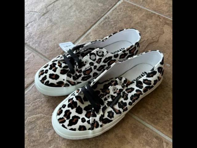 Superga Shoes Cheetah Print Women's 7