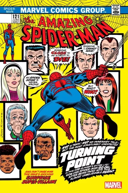 Amazing Spider-Man #121 Facsimile Edition Marvel 2023 NM+