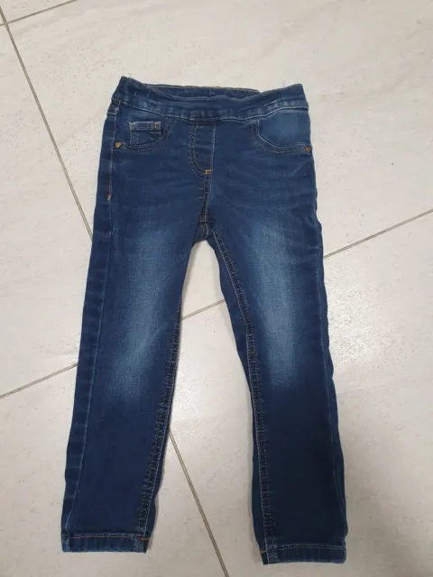 Jeans skinny blu per bambina NEXT cotone taglia 2-3 anni