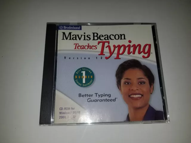 Mavis Beacon Teaches Typing: Version 12 - Windows PC (2001, PC)