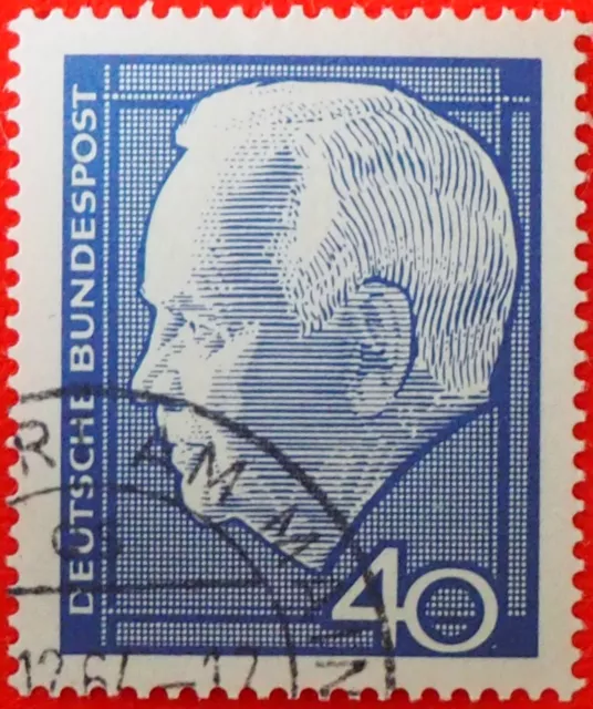 🇩🇪 BRD Bund Michel Nr. 430 Gestempelt mit Originalgummierung (1964)