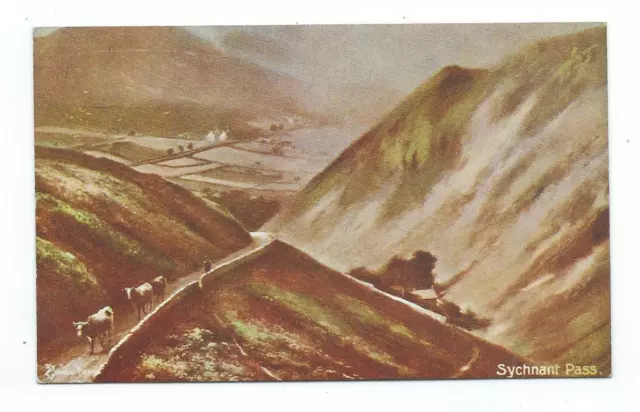 Wales Conwy Sychnant Pass Elmer Keene ETW Dennis Dainty Series Postcard c.1910's