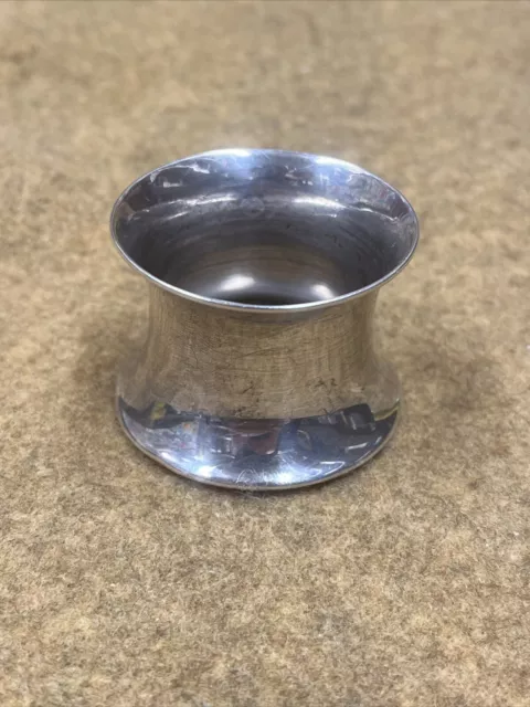Sterling Silver Salt / Mustard Pot - Birmingham 1919