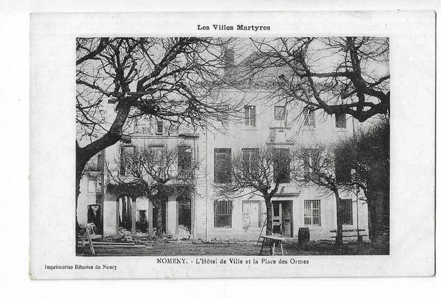 54 Nomeny Hotel De Ville Et Place Des Elmes
