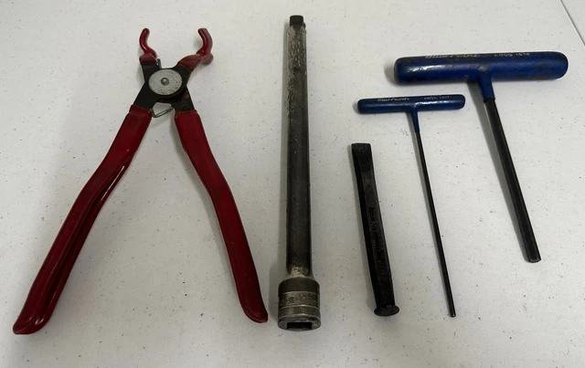 Snap On Tool Lot YA824C, S12 Extension, PPC816A Chisel, AWCG 1607 1616 Hex Allen