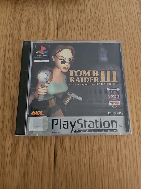 Tomb Raider III – PlayStation 1 – Version Française (PAL) – Bon état