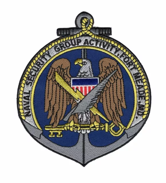 NSGA Naval Security Group Activity Fort Meade Maryland Patch