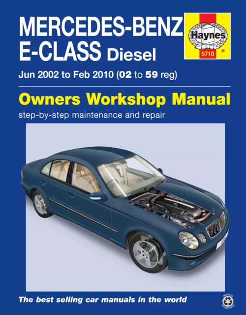 Mercedes-Benz E-Class Diesel (02 to 10) Haynes Repair Manual (Paperback)