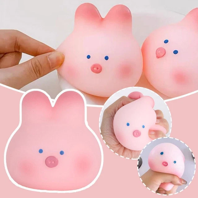 Squeezing Toy Cute Cartoon Piggy Toys Anti Stress Fidget Toy Gift T8N4