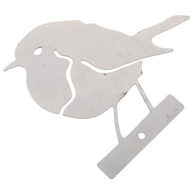 1 Pc Metall Vogel Wand Dekor Eisen Wand Kunst Eisen Vogel Figur 7