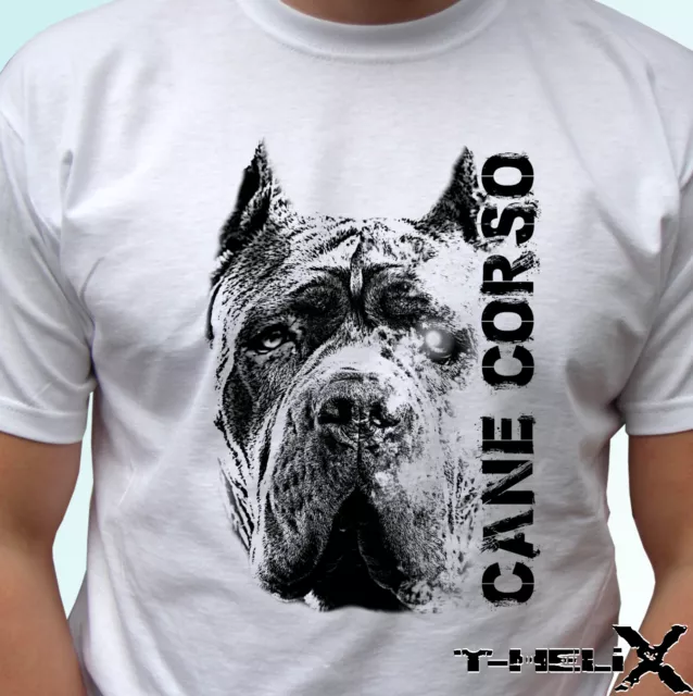 Cane Corso head - dog t shirt top tee design - mens womens kids baby sizes