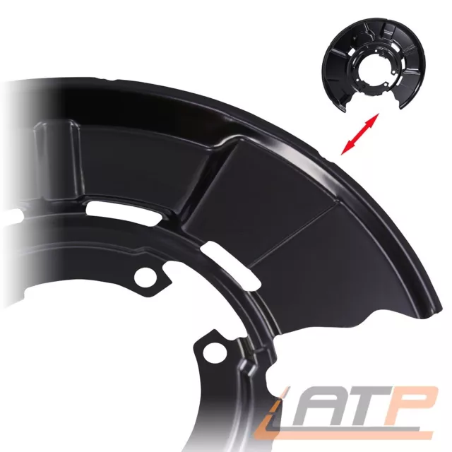 2x ANKERBLECH FÜR BREMSSCHEIBE HINTEN FÜR BMW 1-ER 3-ER 4-ER 2