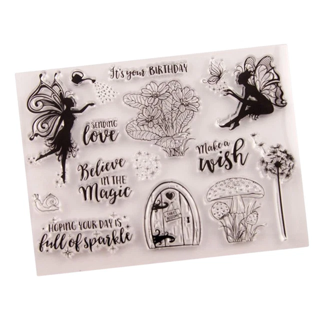 Transparente Kartenherstellung Scrapbooking Handwerk Dekoration klare Silikon Stempel