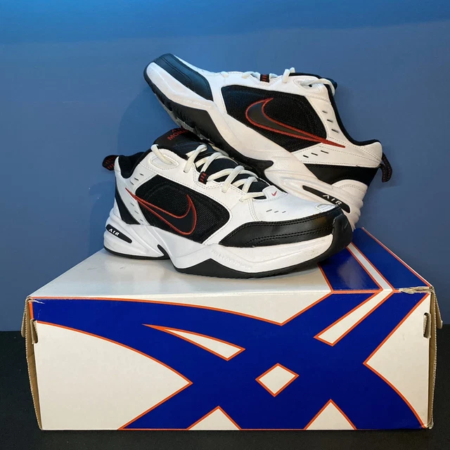 NIKE MONARCH IV White Black Red UK9.5 Used 36.00