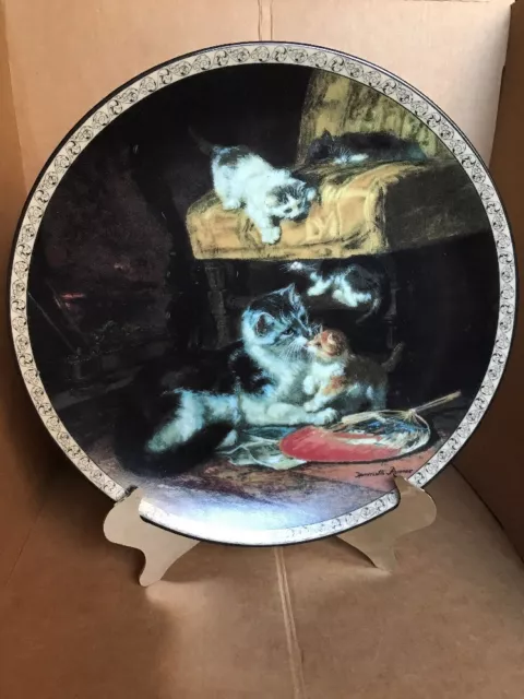 1993 Feline Fancy W S George Collector Plate # 10314 A.