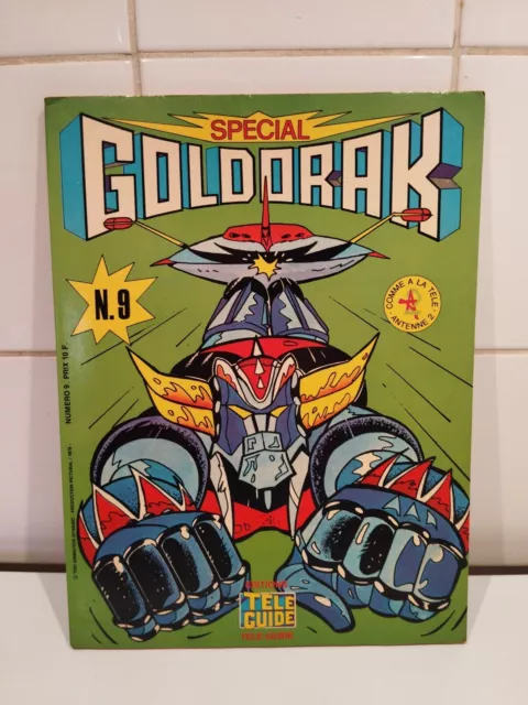 Spécial Goldorak Numéro 9 Télé Guide 1978 Antenne 2 Toei