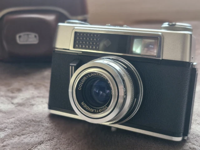Appareil Photo Argentique Voigtländer Vitoret Avec Pochette Cuir - Occasion Fonctionnel