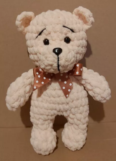 Plush Toys Stuffed Animals Crochet Amigurumi Handmade Bear Toy