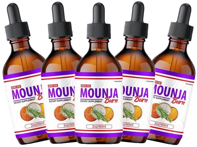 MOUNJA BURN DROPS Mounja Burn Weight Loss Max Strength Supplement 2 Oz