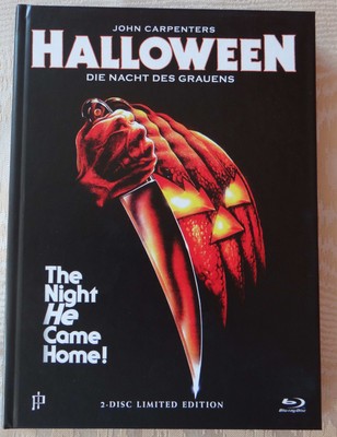 HALLOWEENDIE NACHT DES Grauens, Mediabook, 4k UHD + Bluray, sehr gut