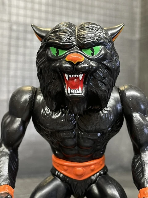 THE BAD BLACK CAT Custom MOTU Action Figure Masters of the Universe HALLOWEEN