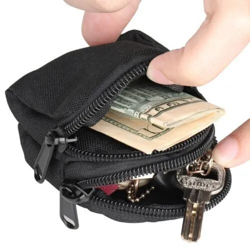 Tactical Molle EDC Bags Medical Storage Pouch Mini Size Belt Gear Organizer Pack