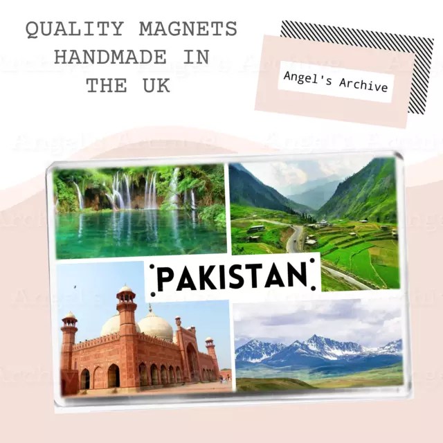 Pakistan ✳ Souvenir Tourist Holiday ✳ Large Fridge Magnet ✳ Great Gift