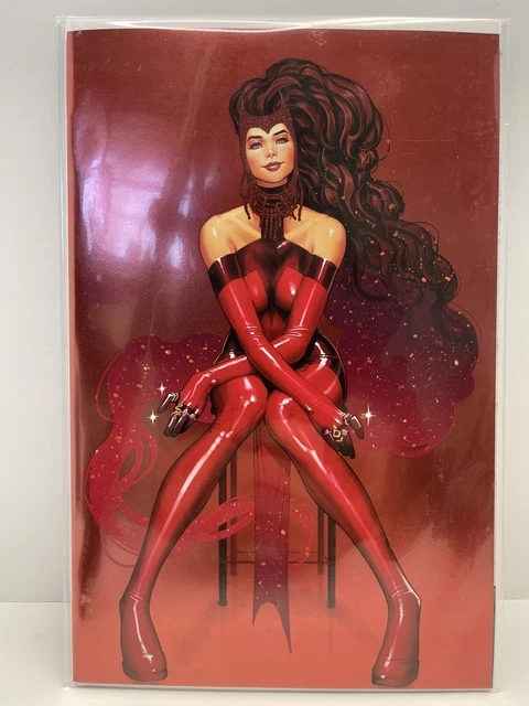 🔥 SCARLET WITCH ANNUAL #1 DAVID NAKAYAMA Virgin FOIL Variant