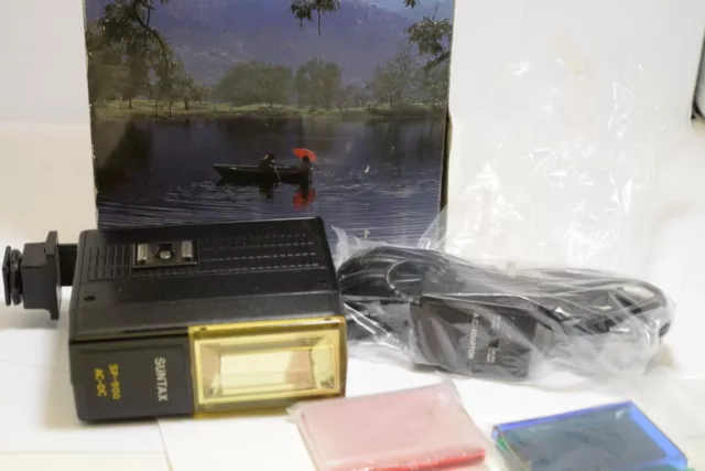 Suntax SP-900 Camera Flash with Colour Filters