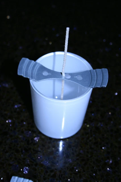 CANDLE🕯metal “WICK HOLDERS” x2~d.i.y JAR CANDLE MAKING~more supplies in store👍
