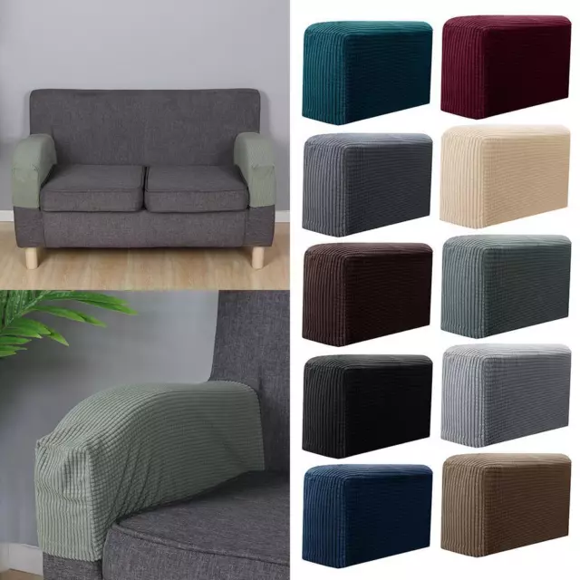 Chair Stretchy Sofa Cover Home & Living Armrest Covers Couch Arm Protector