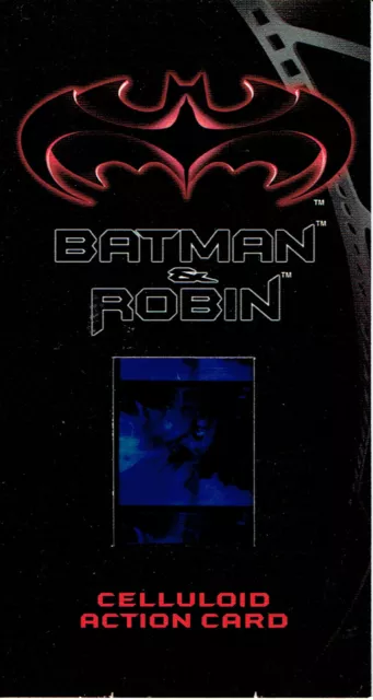 Batman And Robin Movie Widevision Celluloid Card C-6