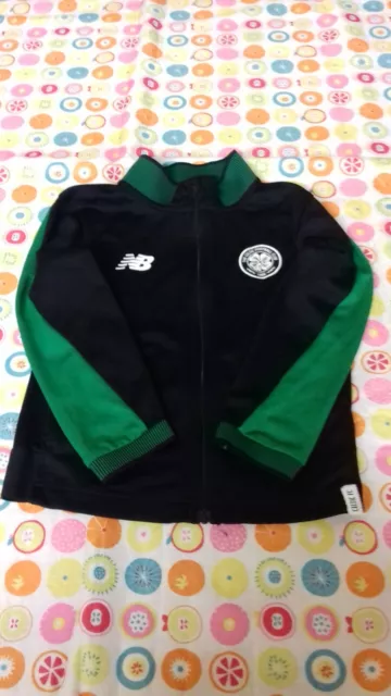 NEW BALANCE CELTIC FC Boys Tracksuit Top Green Black Age 2 3 Years VGC 11.99 PicClick UK