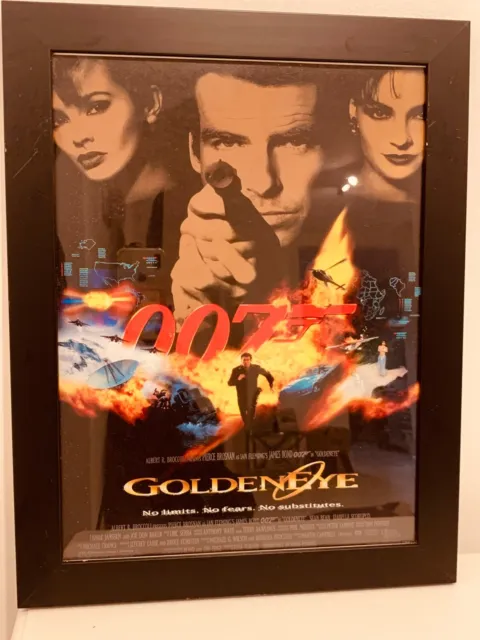 James Bond Sammlung div. Motive Wandbild 007 Film GOLDEN EYE Pierce Brosnan