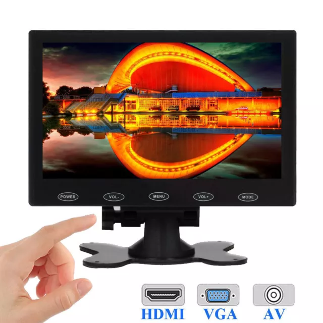 7" 9" 10" TFT LCD Monitor Display Screen HDMI AV VGA for PC DSLR Raspberry PI AU