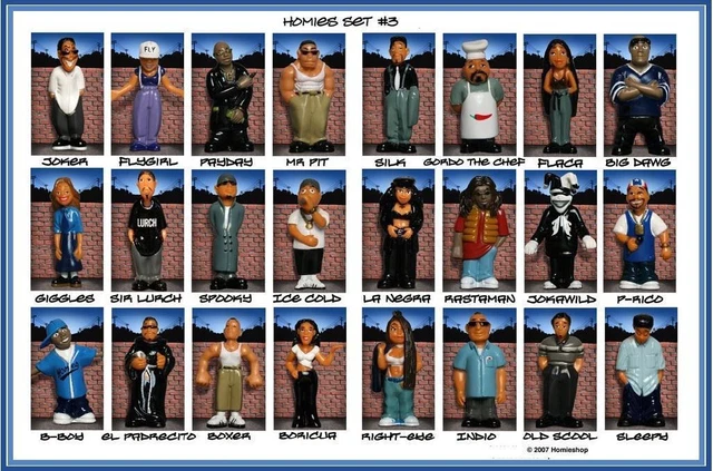 thumbnail image 2 of Homies Series Seven #7 Different Figures – Pick Your Favorite (New) 2 of 6