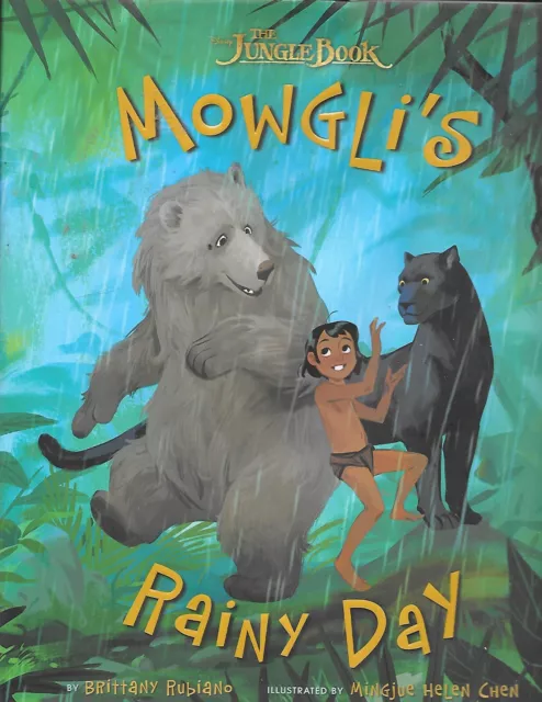 DISNEY THE JUNGLE Book: Mowglis Rainy Day by Brittany Rubiano HC/DC $12 ...