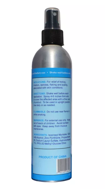 PSOR-VAL Skin Spray for skin symptoms Psoriasis Dermatitis Eczema, 7.44 oz/220ml 2