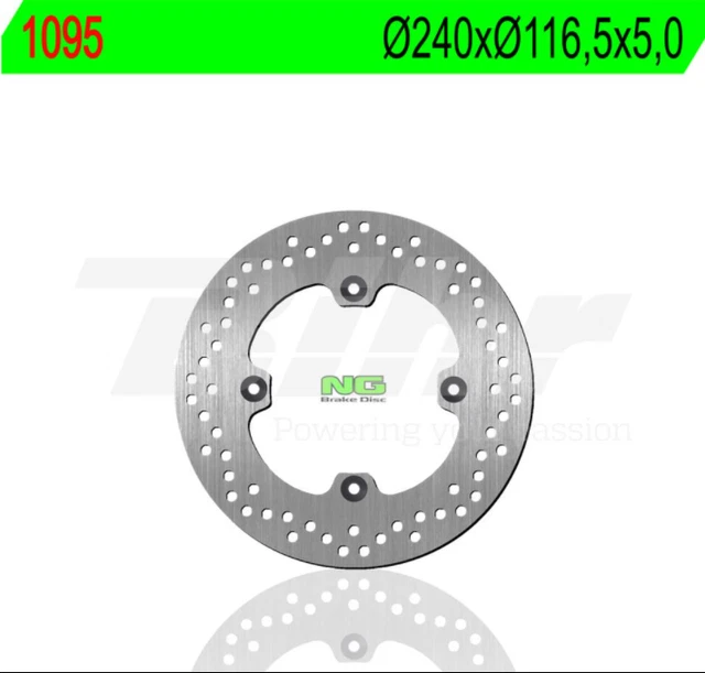 Disque De Frein Arrière Honda CB600F Hornet 600 (2000-2006) - 220mm, Neuf