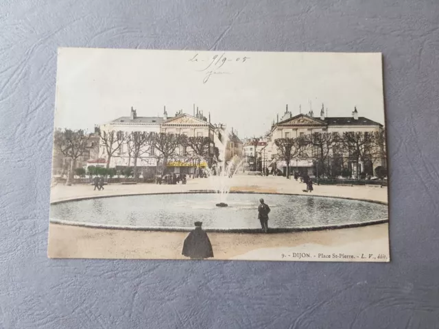 CPA / Carte postale ancienne - DIJON - Place Saint Pierre (21)