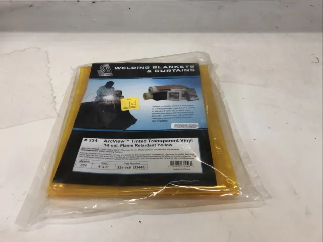 Steiner 334-4X6 Protect-O-Screens (R) 6 Ft. Wx4 Ft., Yellow