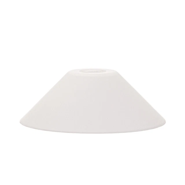 Paralume In Vetro Per Lampada - 4 Pezzi, Foro 30 Mm, Bianco, Per Lampade Da Tavolo O Da Parete, Design Moderno - Foto 7