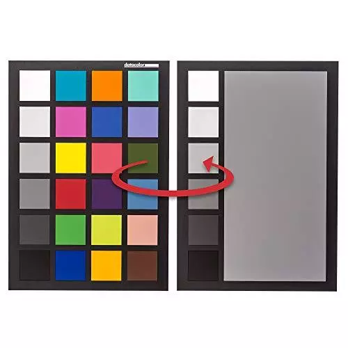 Datacolor Spyder Checkr 24: tarjeta de color para calibración de cámara incl. software para