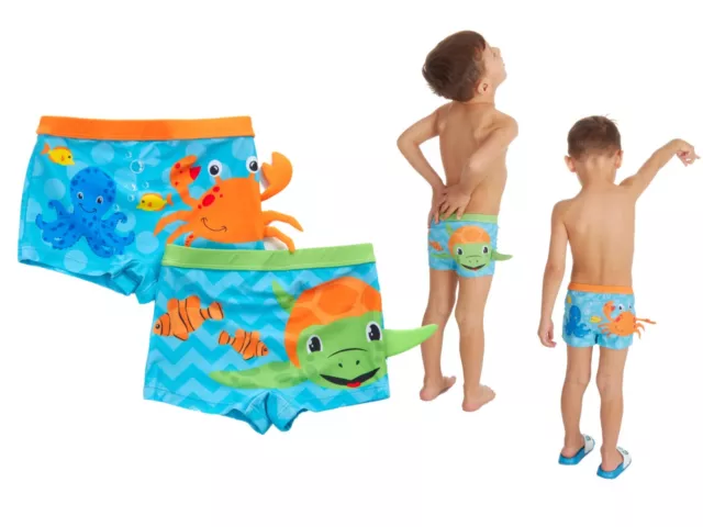 Boys Novelty Swimming Trunks Swimshorts 3-6 years