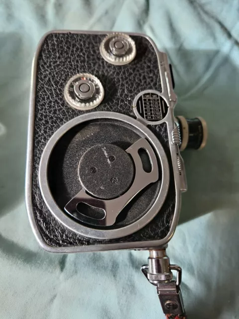 Vintage Paillard Bolex C8 8mm Cine Camera With Case