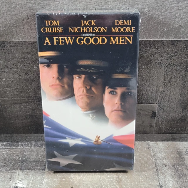 A FEW GOOD Men (VHS, 1993) with Tom Cruise Jack Nicholson Demi Moore NEW SEALED 8.95 PicClick A FEW GOOD Men (VHS, 1993) with Tom Cruise Jack Nicholson Demi Moore NEW SEALED 8.95 PicClick