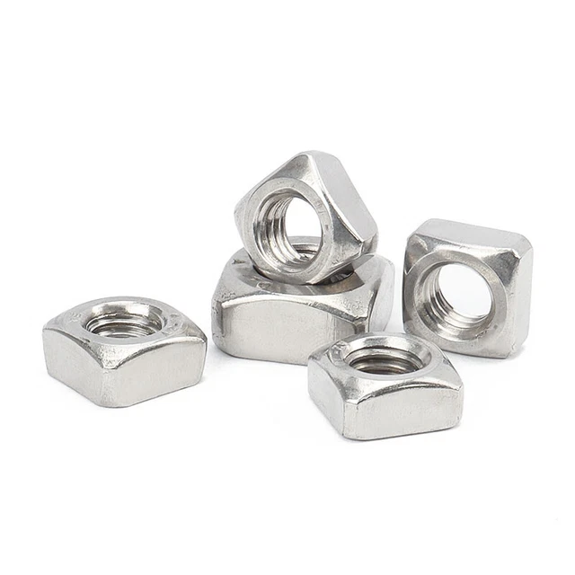 SQUARE NUT M3 M4 M5 M6 M8 M10 Quartet Locking Nuts A4 Stainless Steel ...