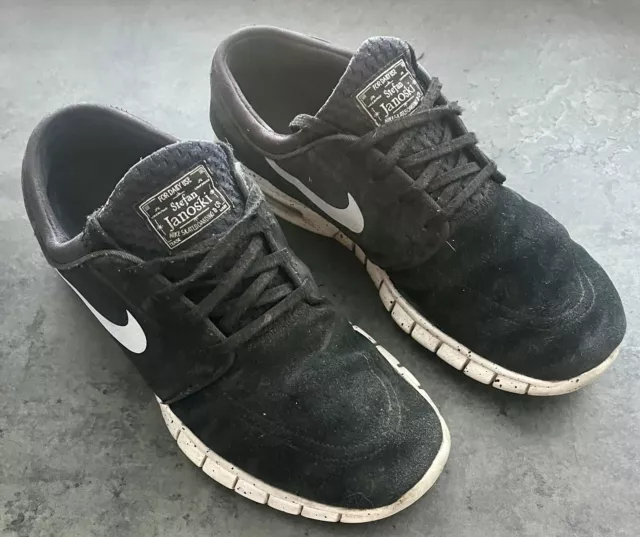 Nike SB Stefan Janoski Max UK9 Black Suede